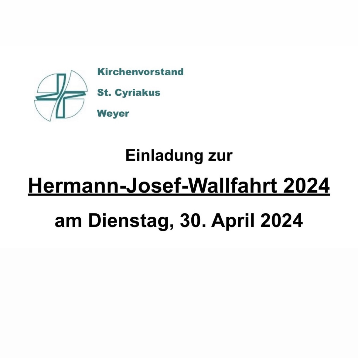 Hermann-Josef-Wallfahrt 2024