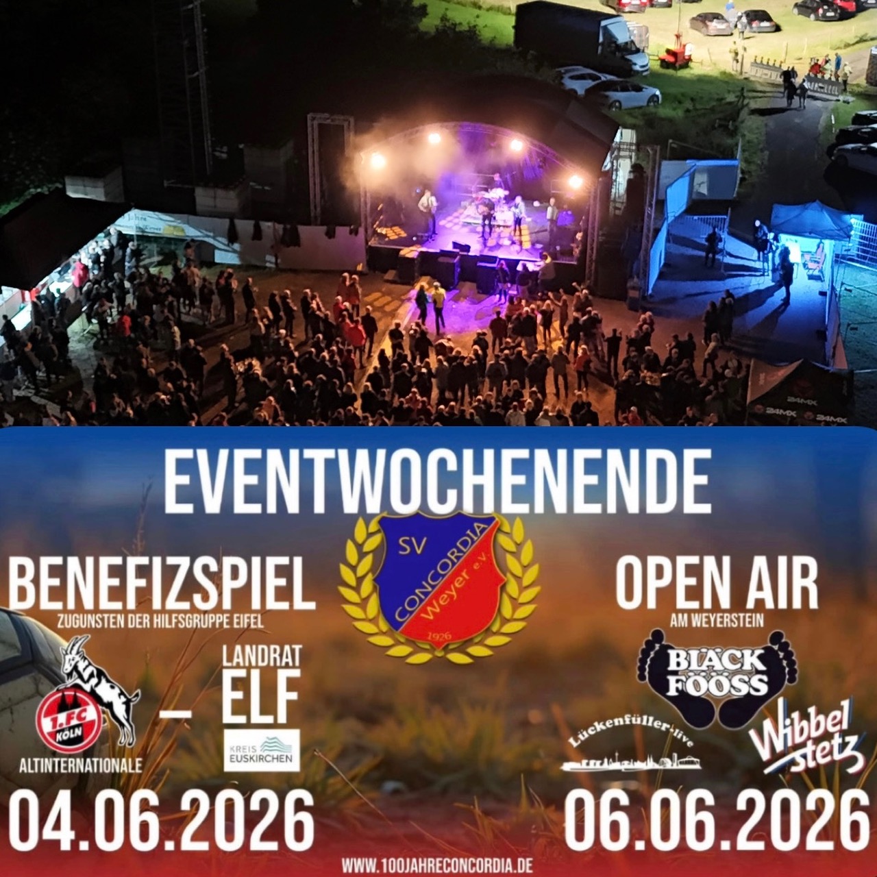 Bläck Fööss begeistern beim Open Air am Weyerstein