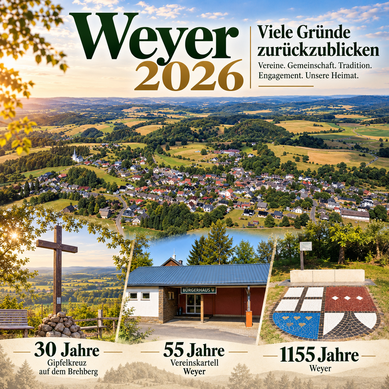 2026 gibt es in Weyer viele Gründe zurückzublicken