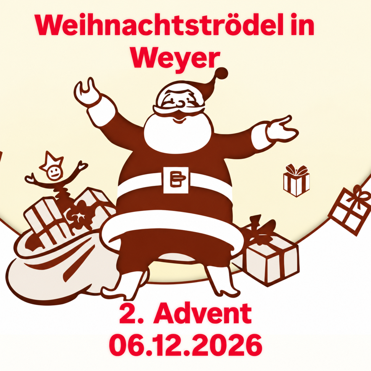 Einladung zum 5. Weihnachtströdel in Weyer