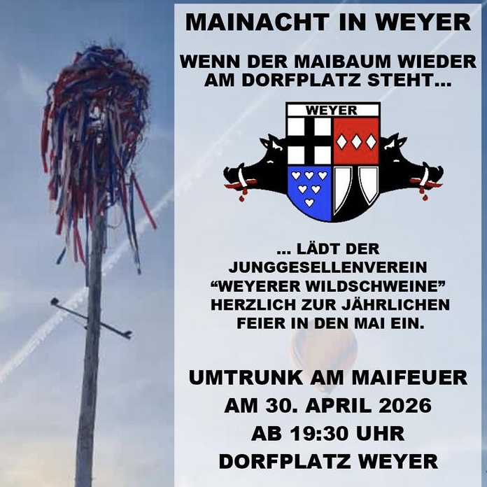 Mainacht 2026 in Weyer