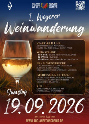  100 Jahre Concordia Weyer - Weinwanderung rund um Weyer