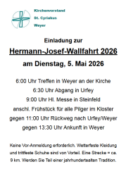 Hermann-Josef-Wallfahrt